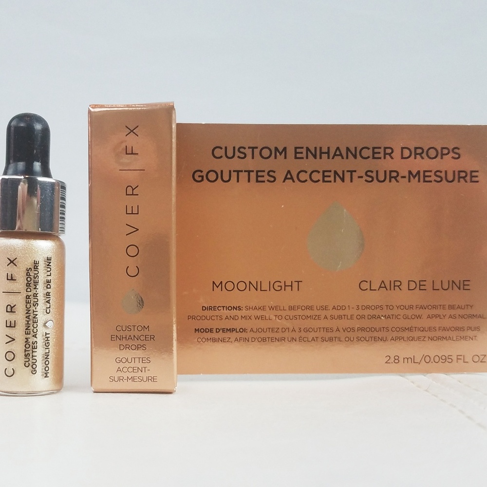 COVERFX Custom Enhancer Drops MOONLIGHT Highlight